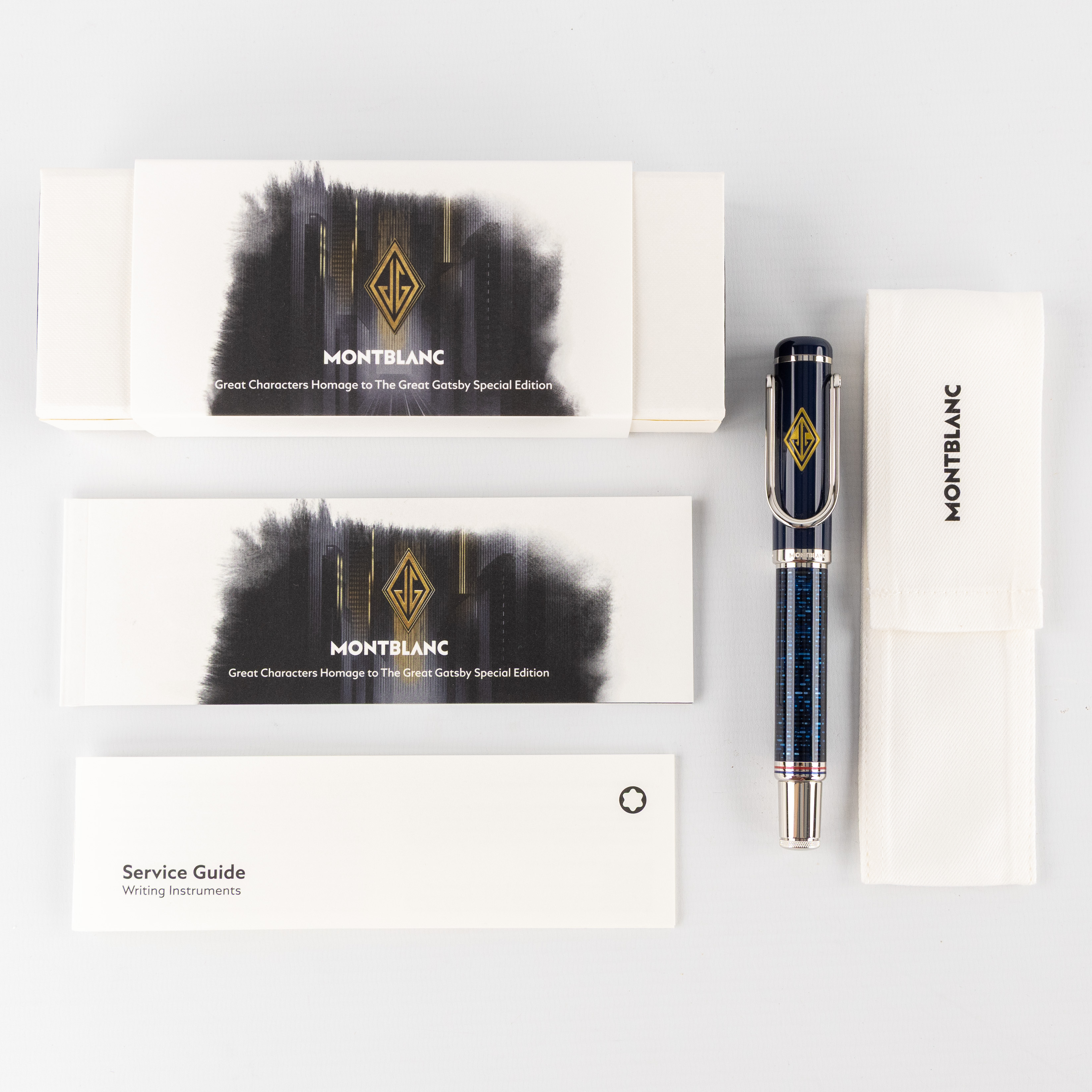 Montblanc, Great Characters, Homage to The Great Gatsby Special Edition, a fountain pen. (W:14.3 cm)